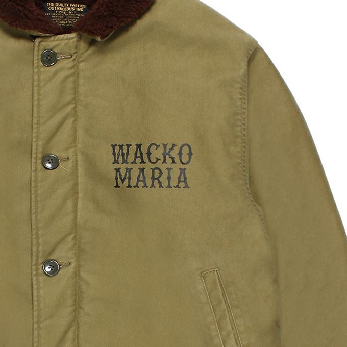 WACKO MARIA N-1 DECK JACKET -A- ( TYPE-2 ) | LOCKSTOCK/STLIKE WACKO MARIA N-1 DECK JACKET -A- ( TYPE-2 ) | LOCKSTOCK/STLIKE