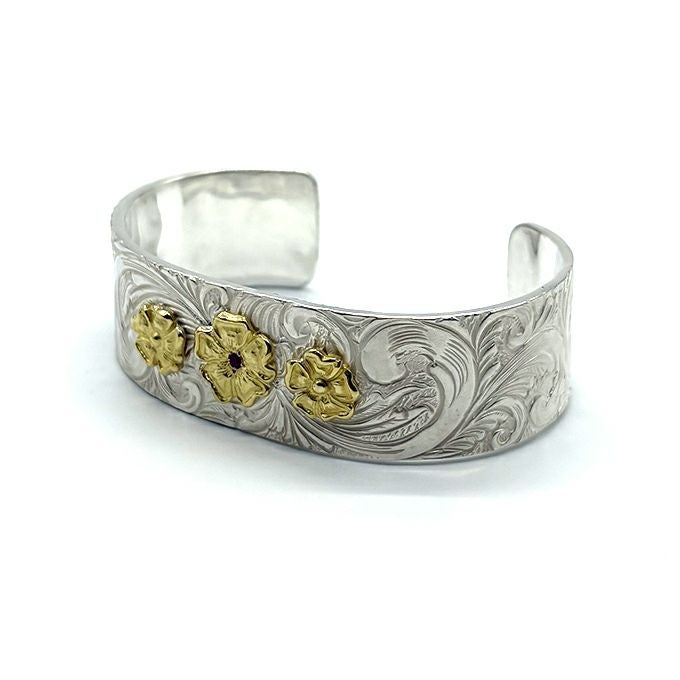 SILVER/18K GOLD
