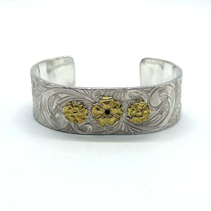 LARRY SMITH KARAKUSA 3 ROSES BRACELET No.216R 