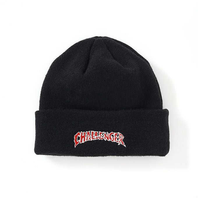 CHALLENGER CRASH LOGO KNIT CAP | LOCKSTOCK/STLIKE
