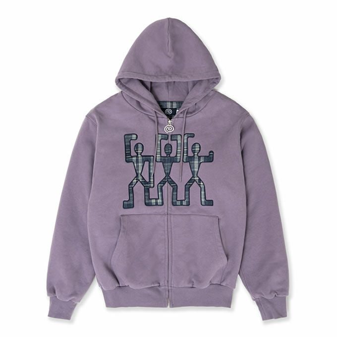 SOL/soonerorlater 3guys Padded Zip Hoodie | LOCKSTOCK/STLIKE
