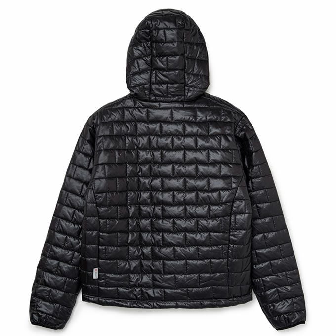 ジャケット・アウター SOL SOONERORLATER PUFFER JACKET BLACK SOL soonerorlater / BRICK PUFFER JACKET / BLACK
