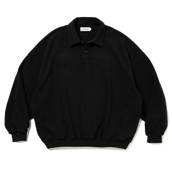 COOTIE PRODUCTIONS FLEECE SWEAT POLO SHIRT | LOCKSTOCK/STLIKE