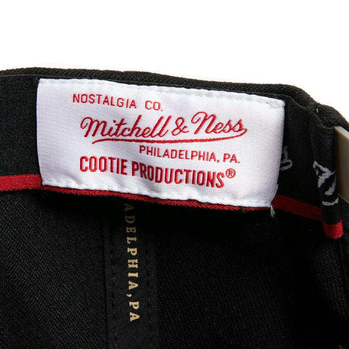 COOTIE PRODUCTIONS× Mitchell & Ness 6 PANEL STRETCH SNAPBACK CAP