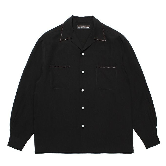 WACKO MARIA 50'S OPEN COLLAR SHIRT | LOCKSTOCK/STLIKE