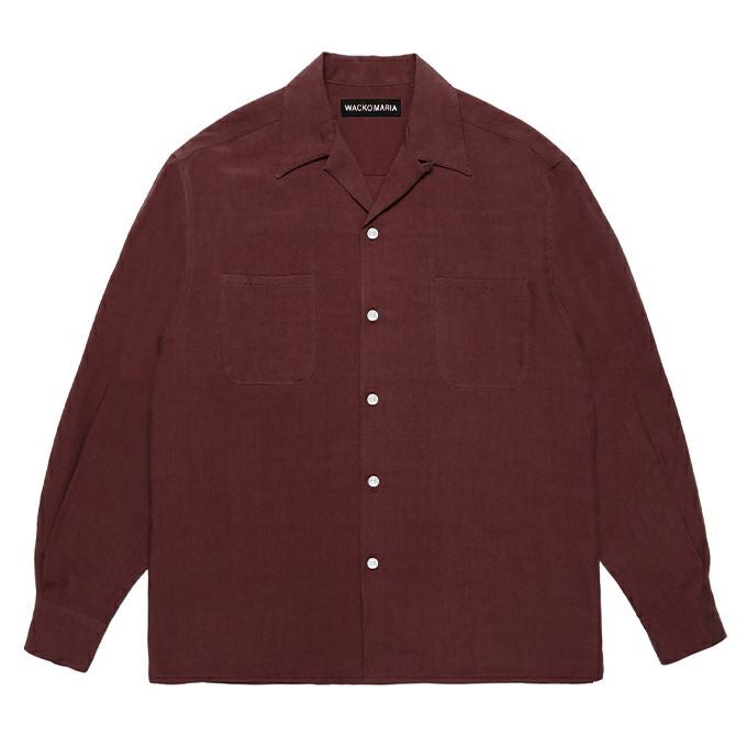 WACKO MARIA 50'S OPEN COLLAR SHIRT | LOCKSTOCK/STLIKE