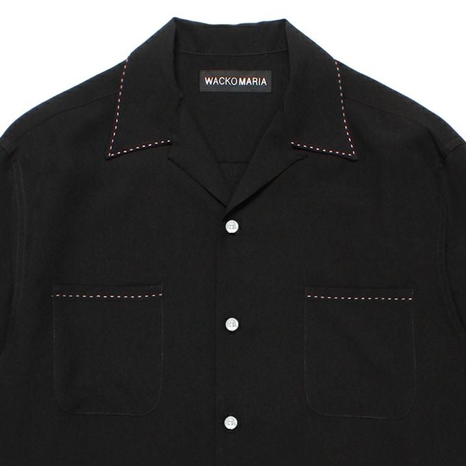 WACKO MARIA 50'S OPEN COLLAR SHIRT | LOCKSTOCK/STLIKE