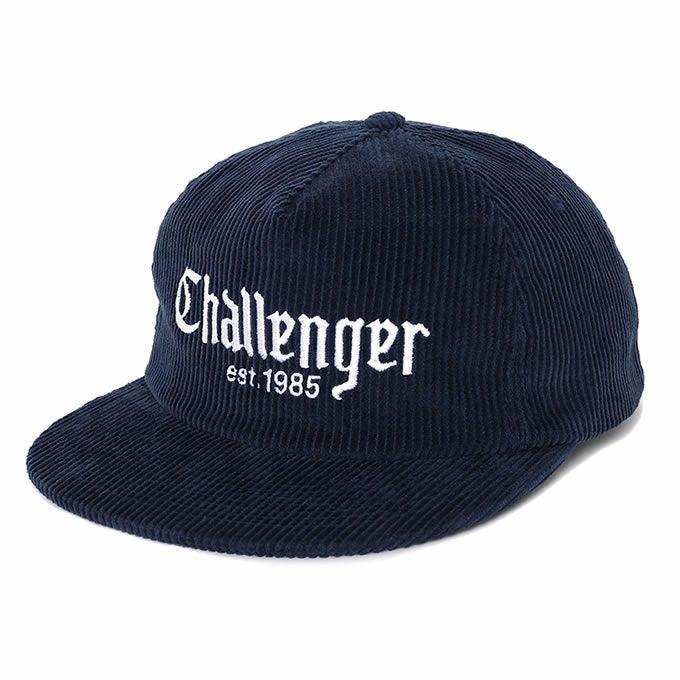 CHALLENGER コーデュロイキャップ赤 CHALLENGER/CORDUROY CAP（RED）［コーデュロイキャップ-26春夏］ - JONAS