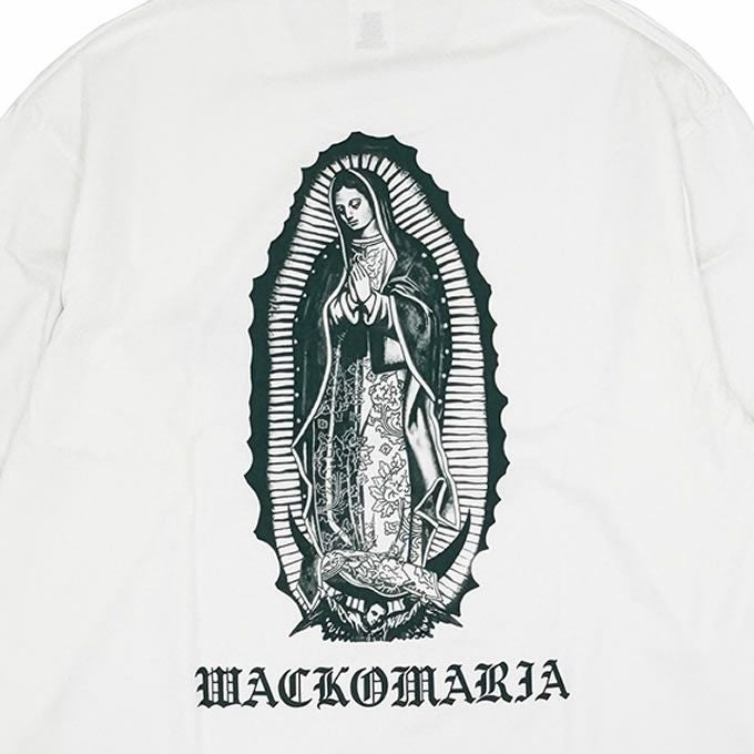 WACKO MARIA WASHED HEAVY WEIGHT CREW NECK LONG SLEEVE T-SHIRT