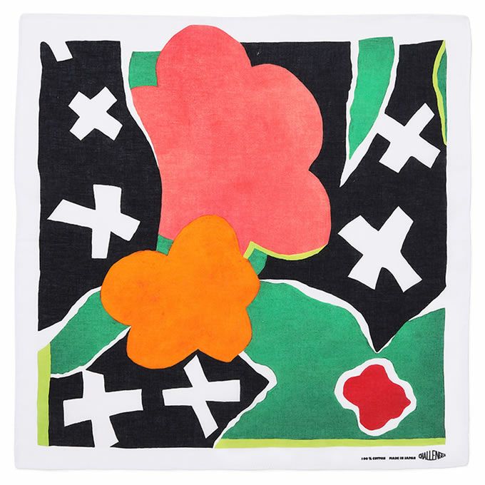 CHALLENGER FLOWER BANDANA | LOCKSTOCK/STLIKE
