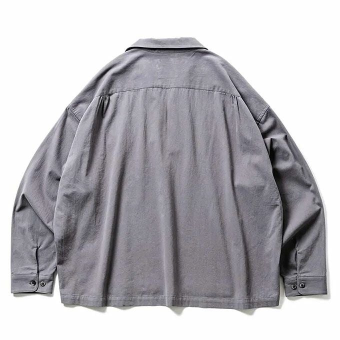 TIGHTBOOTH PRODUCTION FLANNEL SKIPPER SHIRT (TIGHTBOOTH x DELUXE