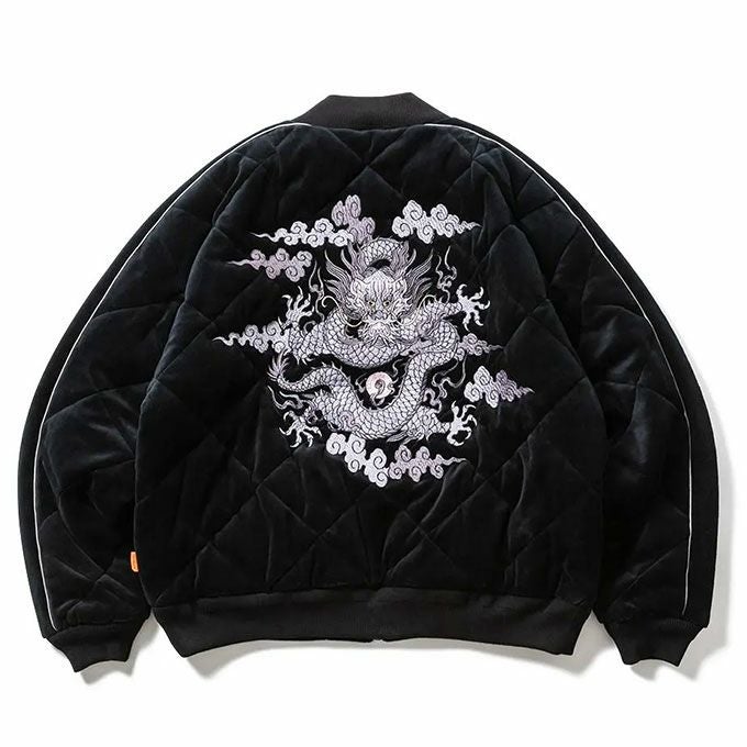 TIGHTBOOTH PRODUCTION VELOUR SOUVENIR JKT (TIGHTBOOTH x DELUXE