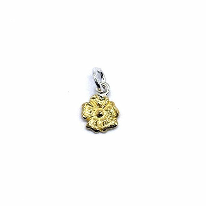 アクセサリー LARRY SMITH 18K ROSE PENDANT XS LARRY SMITH 18K GOLD ROSE PENDANT 