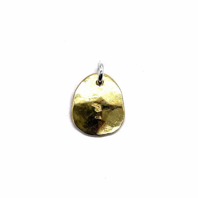 LARRY SMITH 18K GOLD EAGLE HEAD PENDANT No. 38 | LOCKSTOCK/STLIKE