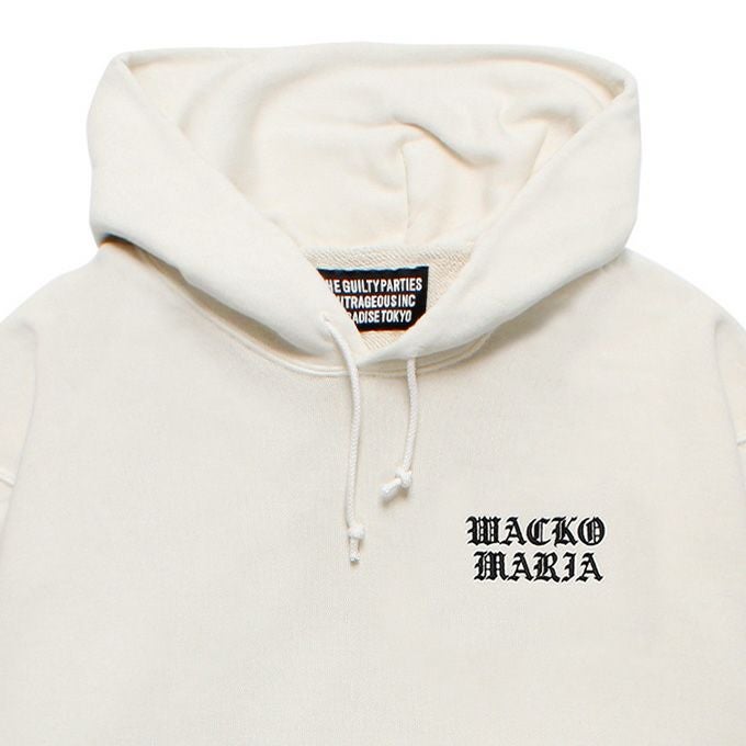 トップス WACKOMARIA WASHED PULLOVER HOODED SWEAT WASHED MIDDLE WEIGHT PULLOVER HOODED SWEAT SHIRT｜WACKO MARIA