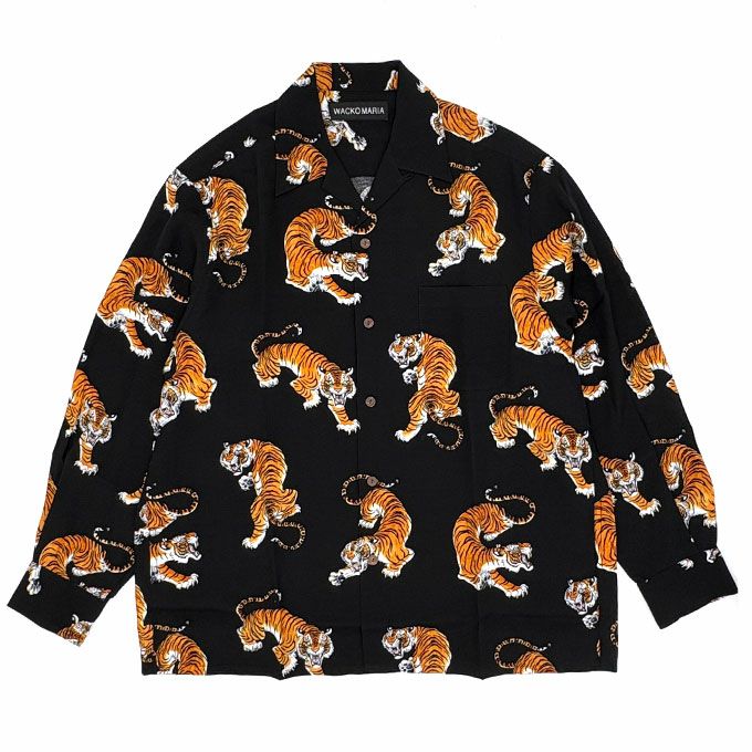 WACKO MARIA TIM LEHI / HAWAIIAN SHIRT L/S ( TYPE-3 ) | LOCKSTOCK