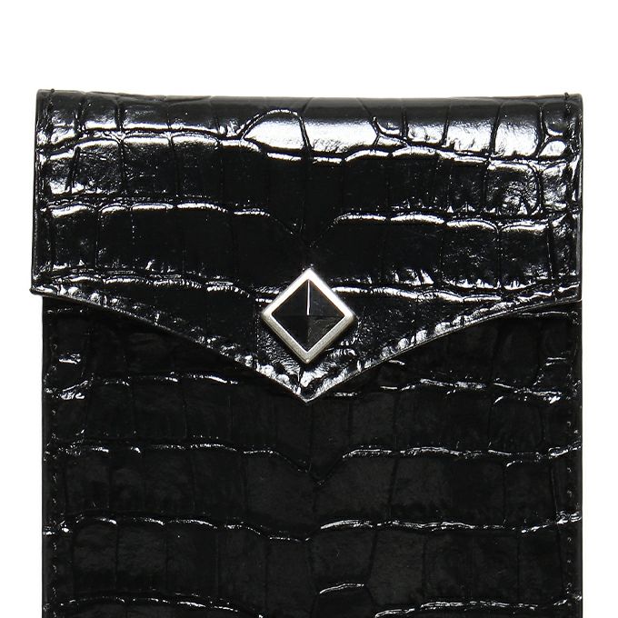 WACKO MARIA EMBOSSED LEATHER PORTABLE ASHTRAY | LOCKSTOCK/STLIKE