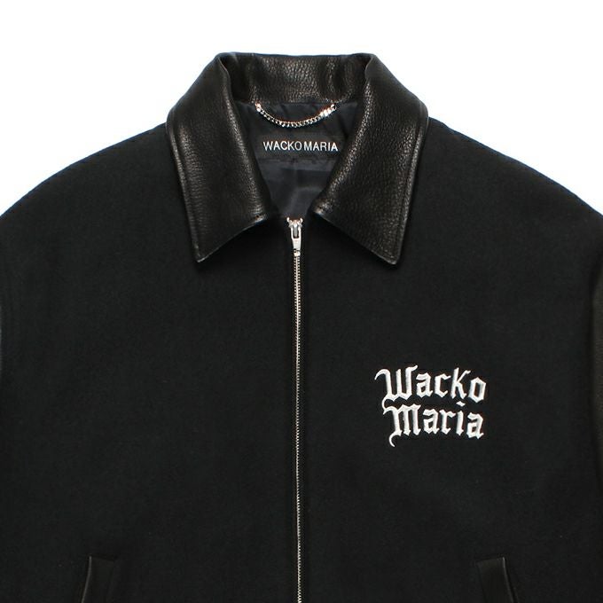 WACKO MARIA LEATHER VARSITY JACKET ( TYPE-2 ) | LOCKSTOCK/STLIKE