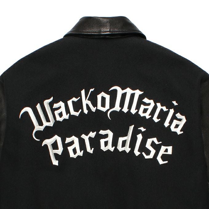 WACKO MARIA LEATHER VARSITY JACKET ( TYPE-2 ) | LOCKSTOCK/STLIKE
