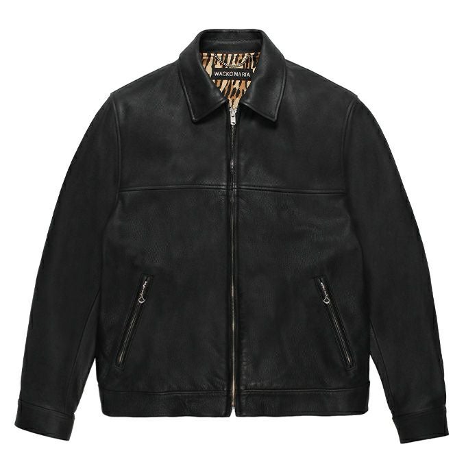WACKO MARIA LEATHER SINGLE RIDERS JACKET ( TYPE-2 ) | LOCKSTOCK/STLIKE