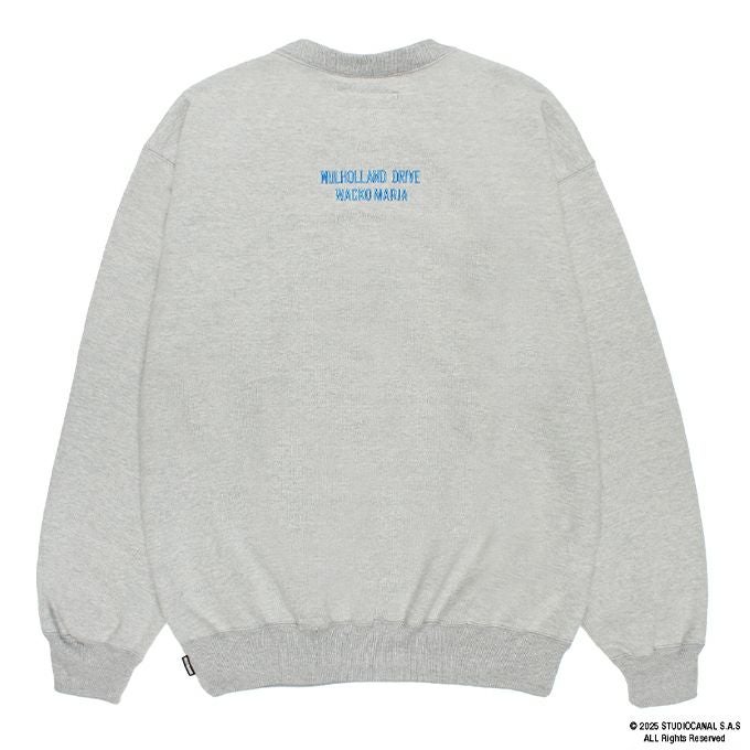 WACKO MARIA MULHOLLAND DRIVE / HEAVY WEIGHT CREW NECK SWEAT SHIRT