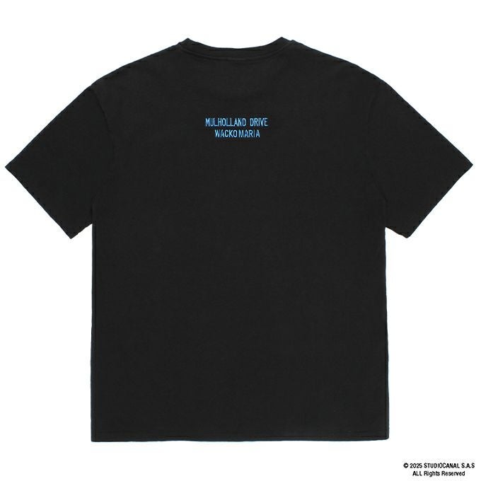 WACKO MARIA MULHOLLAND DRIVE / WASHED HEAVY WEIGHT CREW NECK T