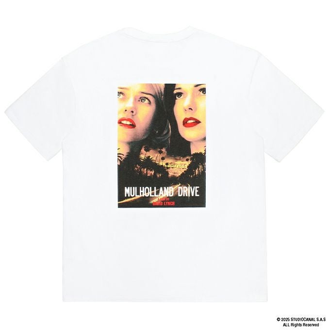 WACKO MARIA MULHOLLAND DRIVE / WASHED HEAVY WEIGHT CREW NECK T