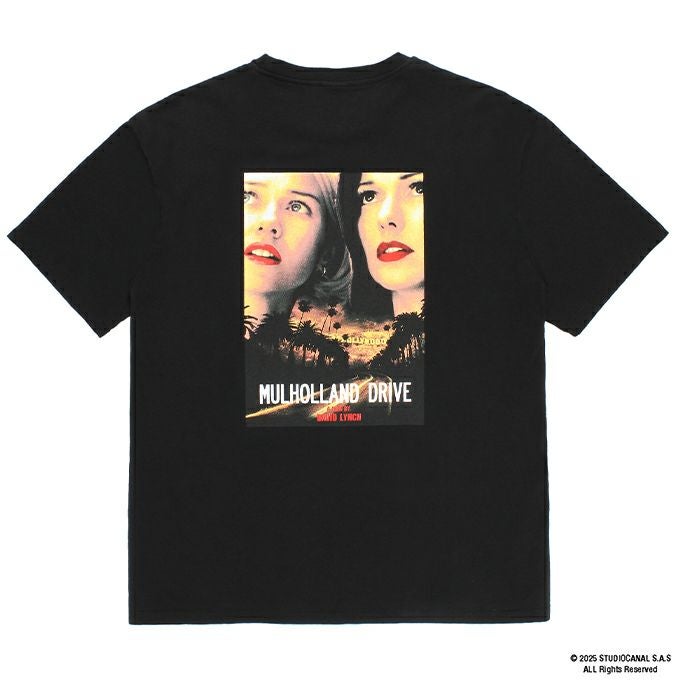 WACKO MARIA MULHOLLAND DRIVE / WASHED HEAVY WEIGHT CREW NECK T
