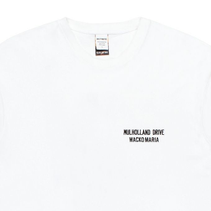 WACKO MARIA MULHOLLAND DRIVE / WASHED HEAVY WEIGHT CREW NECK T