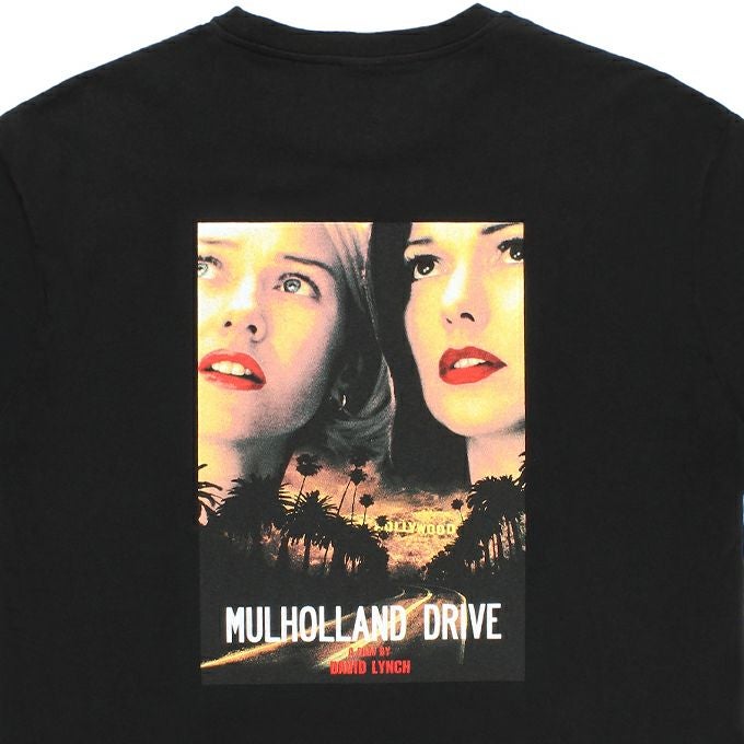 WACKO MARIA MULHOLLAND DRIVE / WASHED HEAVY WEIGHT CREW NECK T