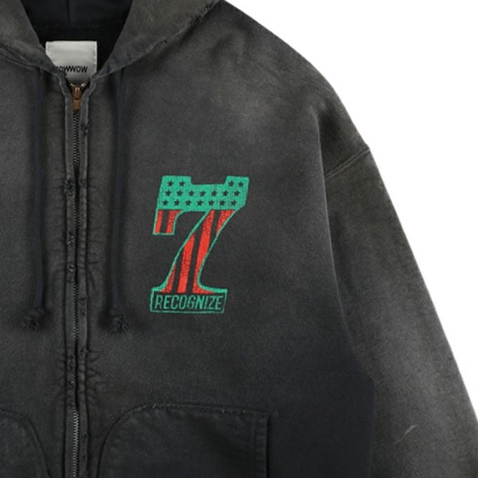 BOWWOW #7 VINYL ZIP HOODIE AGED | LOCKSTOCK/STLIKE