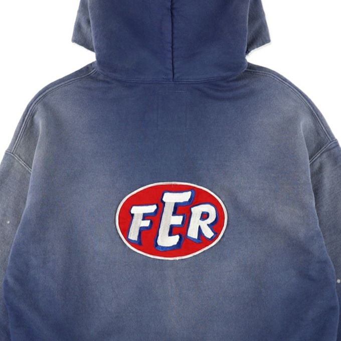 BOWWOW FER MOTORSPORT ZIP HOODIE AGED | LOCKSTOCK/STLIKE
