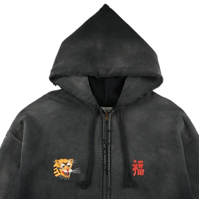 BOWWOW VIETNAM ZIP HOODIE AGED | LOCKSTOCK/STLIKE