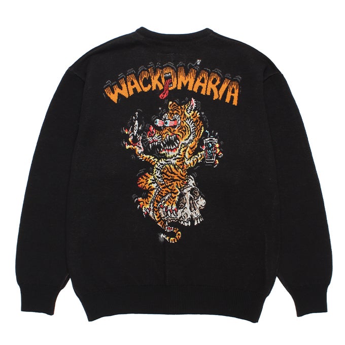 WACKO MARIA TIM LEHI / JACQUARD KNIT CARDIGAN | LOCKSTOCK/STLIKE