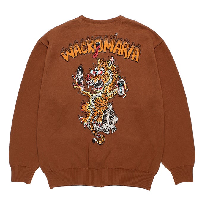 WACKO MARIA TIM LEHI / JACQUARD KNIT CARDIGAN | LOCKSTOCK/STLIKE