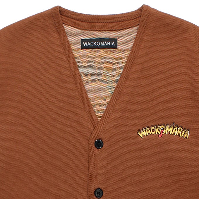 ワコマリア　TIM LEHI / KNIT JACQUARD CARDIGAN WACKO MARIA TIM LEHI / JACQUARD KNIT CARDIGAN | LOCKSTOCK/STLIKE