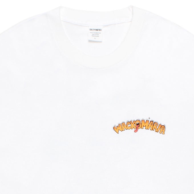 WACKO MARIA TIM LEHI / WASHED HEAVY WEIGHT CREW NECK LONG SLEEVE T