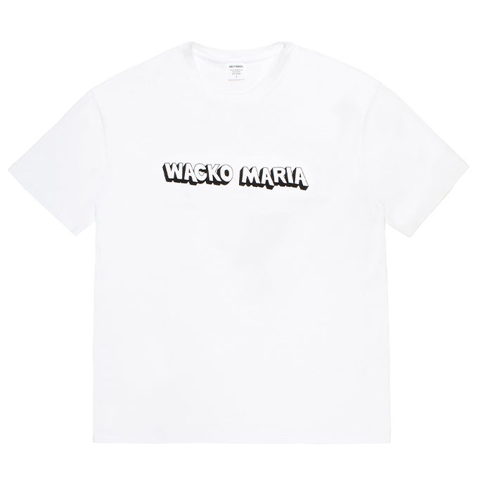 WACKO MARIA WASHED HEAVY WEIGHT CREW NECK T-SHIRT ( TYPE-3