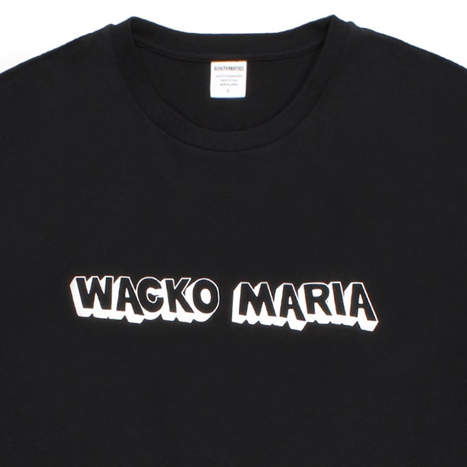 WACKO MARIA WASHED HEAVY WEIGHT CREW NECK T-SHIRT ( TYPE-3