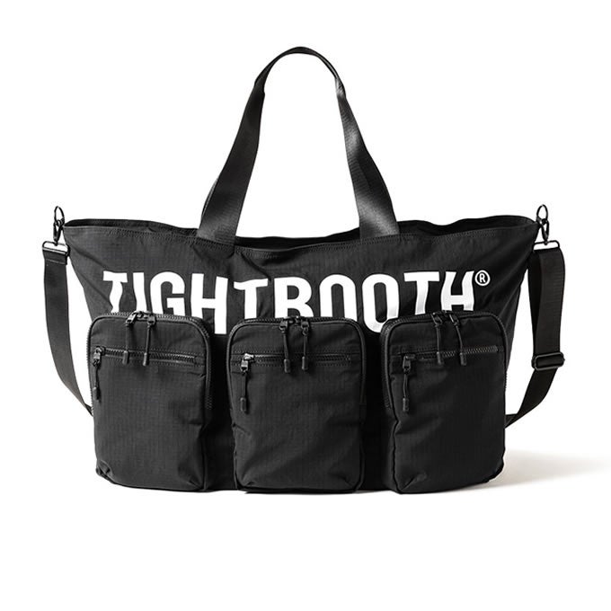 TIGHTBOOTH タイトブース BIG TOTE BAG ビッグトートバッグ 20%OFF】TIGHTBOOTH/BIG TOTE BAG（Black）［ビッグトートバッグ-24