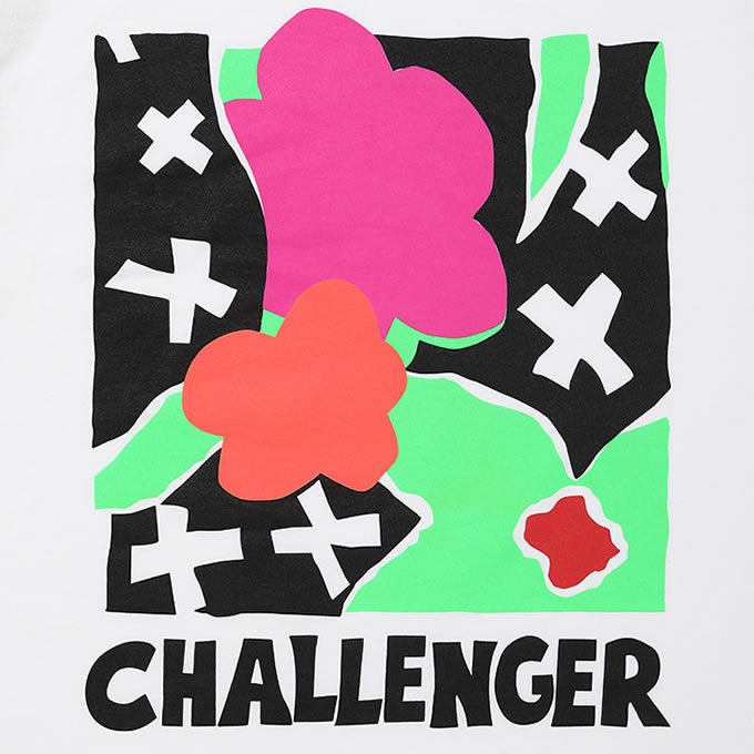 CHALLENGER FLOWER TEE | LOCKSTOCK/STLIKE