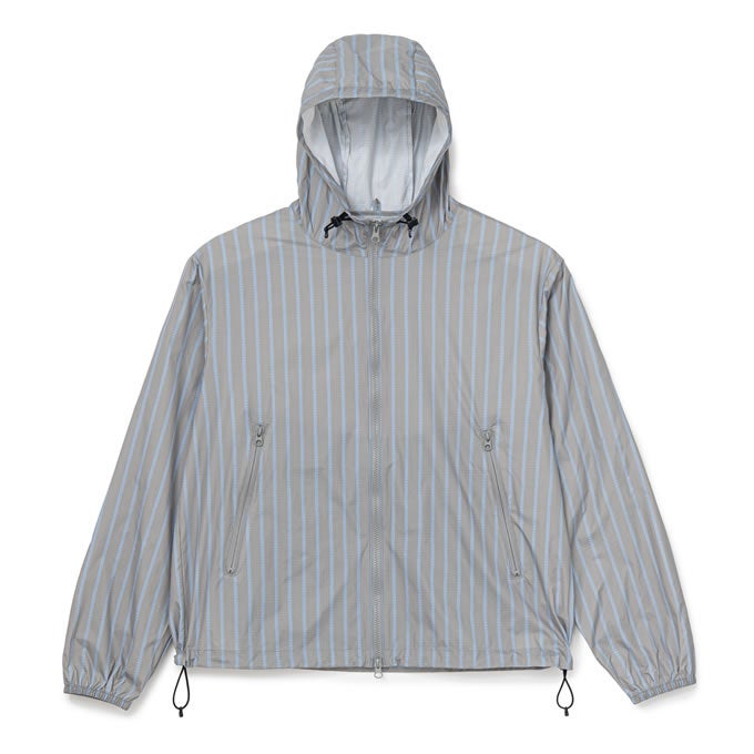 SOL/soonerorlater Stripe Nylon Hooded Jacket | LOCKSTOCK/STLIKE