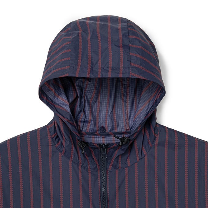 SOL/soonerorlater Stripe Nylon Hooded Jacket | LOCKSTOCK/STLIKE