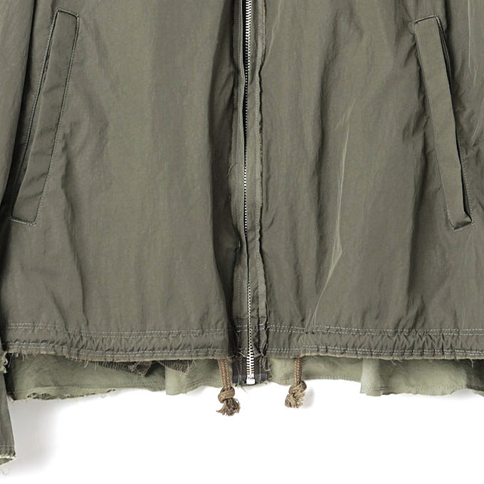 Name. REVERSIBLE HARRINGTON JACKET IRREGULAR INSIDE OUT