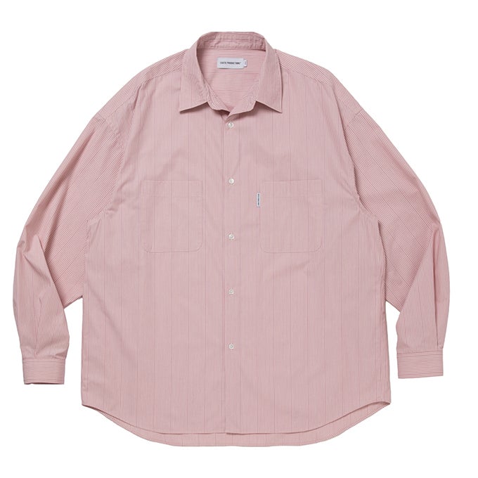 新品　COOTIE PRODUCTIONS ストライプ シャツ　ゆったり COOTIE PRODUCTIONS STRIPE BROAD L/S SHIRT | LOCKSTOCK/STLIKE