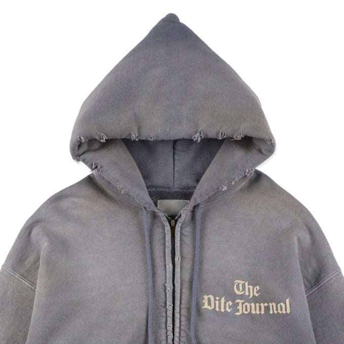 BOWWOW THE DITC JOURNAL ZIP HOODIE AGED | LOCKSTOCK/STLIKE