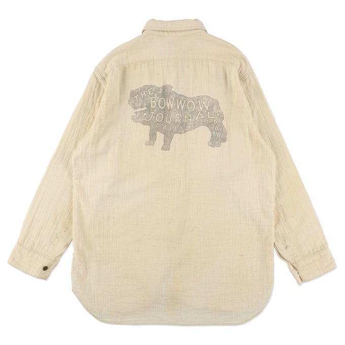 BOWWOW THE BOW WOW JOURNAL GAUZE SHIRT AGED | LOCKSTOCK/STLIKE