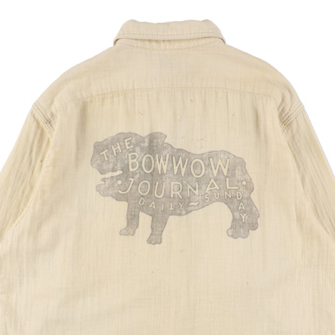 BOWWOW THE BOW WOW JOURNAL GAUZE SHIRT AGED | LOCKSTOCK/STLIKE