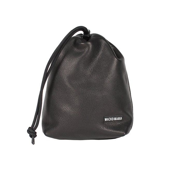 WACKO MARIA LEATHER DRAWSTRING BAG レザー WACKO MARIA LEATHER DRAWSTRING BAG | LOCKSTOCK/STLIKE