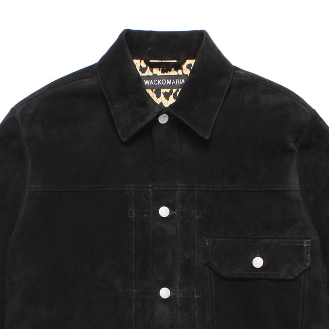 WACKO MARIA SUEDE LEATHER TRUCKER JACKET ( TYPE-2 ) | LOCKSTOCK/STLIKE